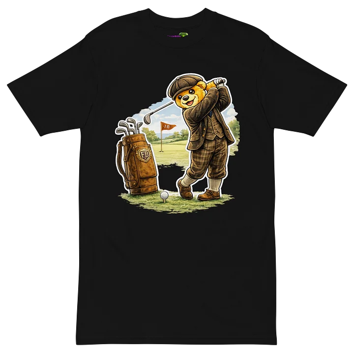 Bobzie Vintage Golfer Tee | Premium Cotton Heritage Edition by FayzieBobs product image (2)
