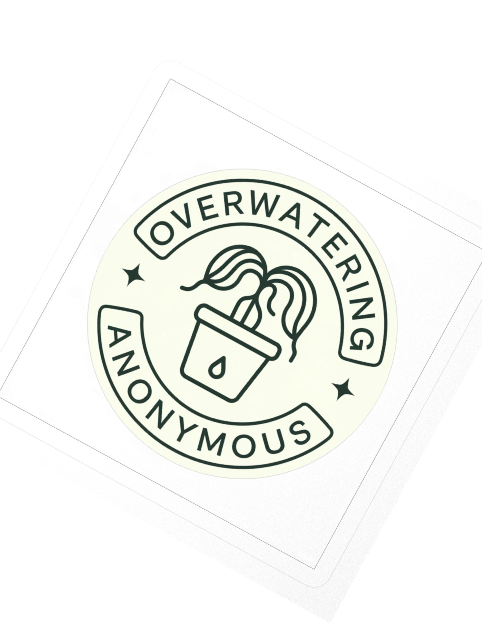 Overwatering Anonymous — Sticker product image (2)
