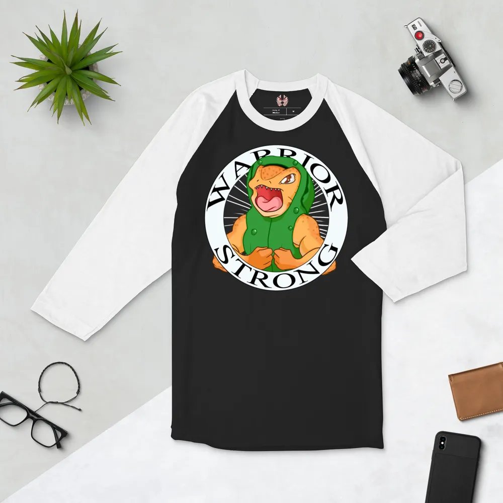 Buff Pickle Warrior Strong Baseball Long Sleeve Shirt product image (5)
