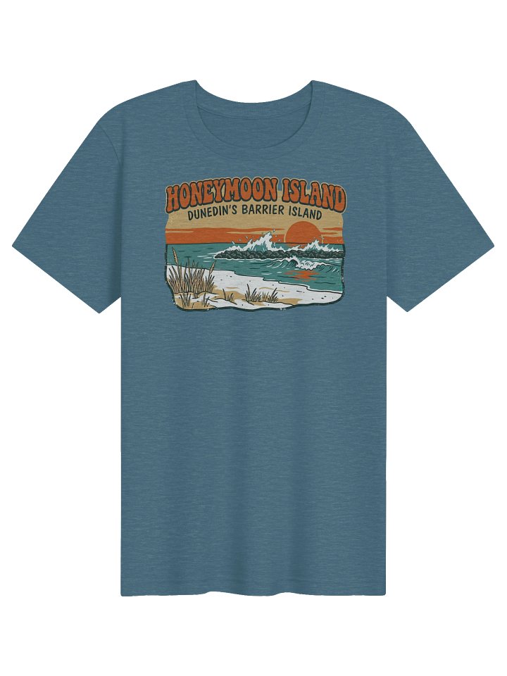 Honeymoon Island Barrier Island Florida Vintage Tee product image (1)