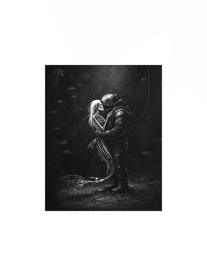 Siren's Embrace - Art Print product image (1)