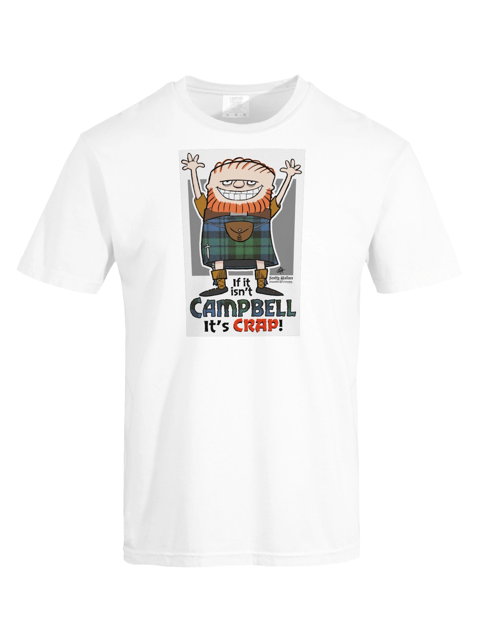 Campbell Clan Tartan - Funny Scottish Humor Scotty Wallace product image (243)