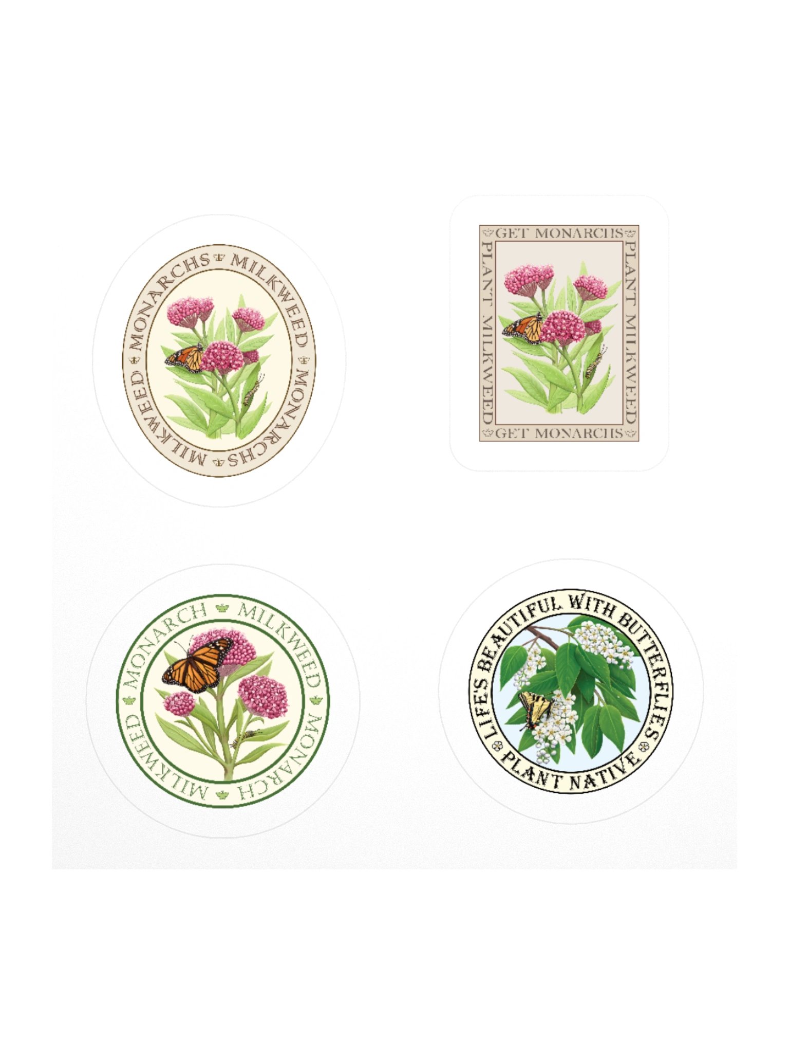 Monarchs and More stickers product image (1)