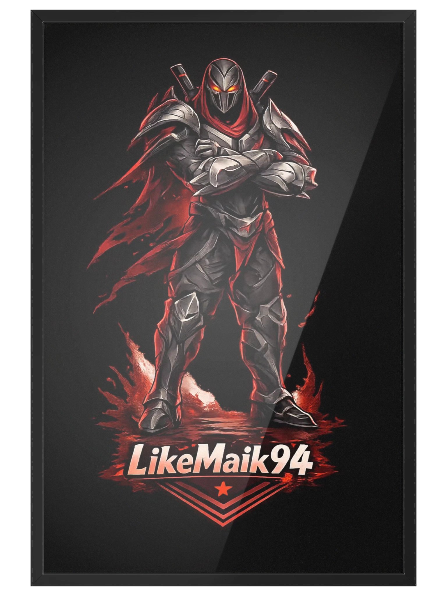 LikeMaik94 Poster mit Rahmen product image (4)