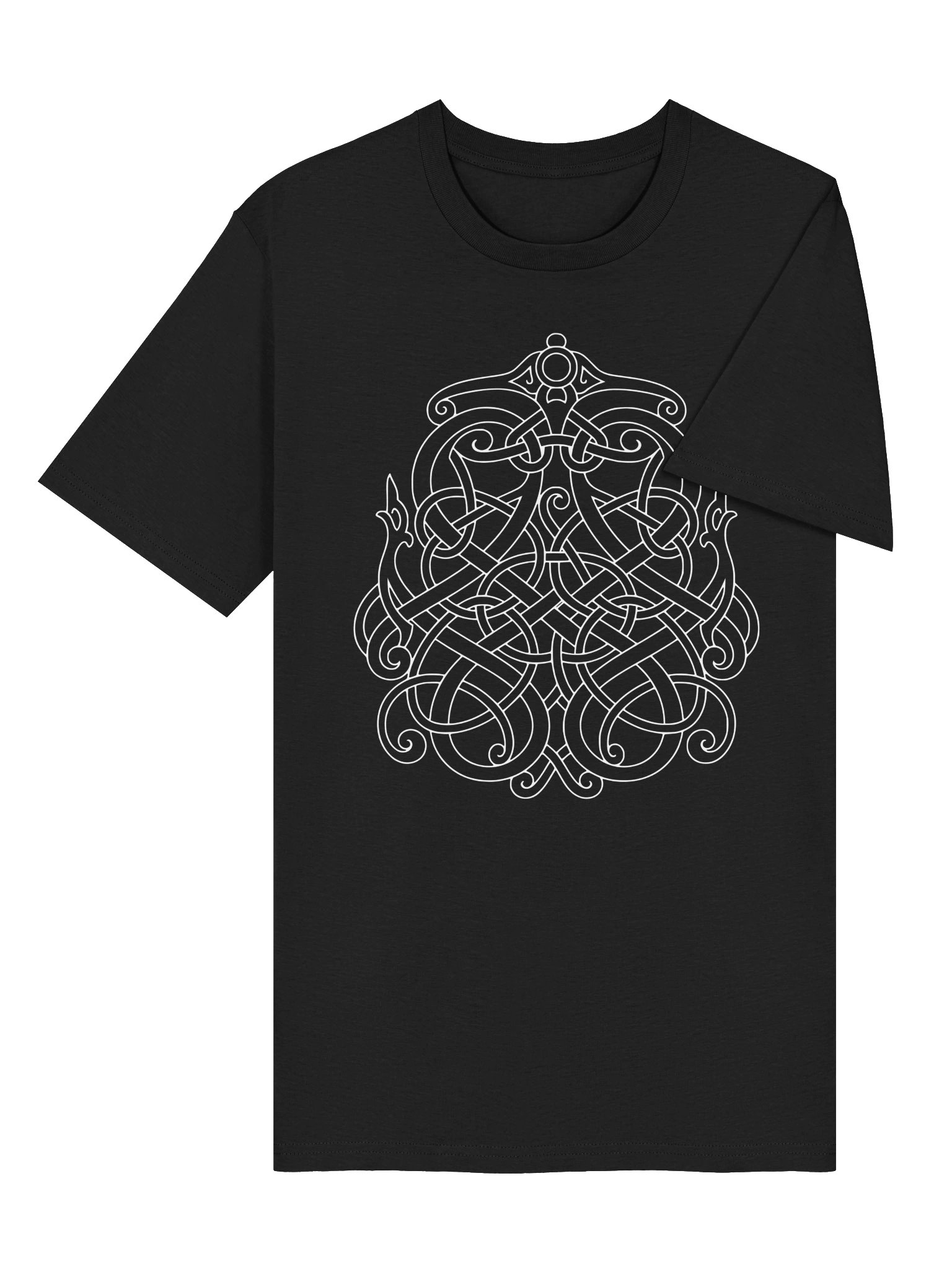 Grafika inspirowana kamieniem runicznym ze Szwecji - koszulka unisex z bawełny organicznej product image (6)