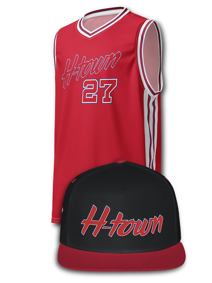 H-Town Coogs Jersey+Cap Bundle product image (1)