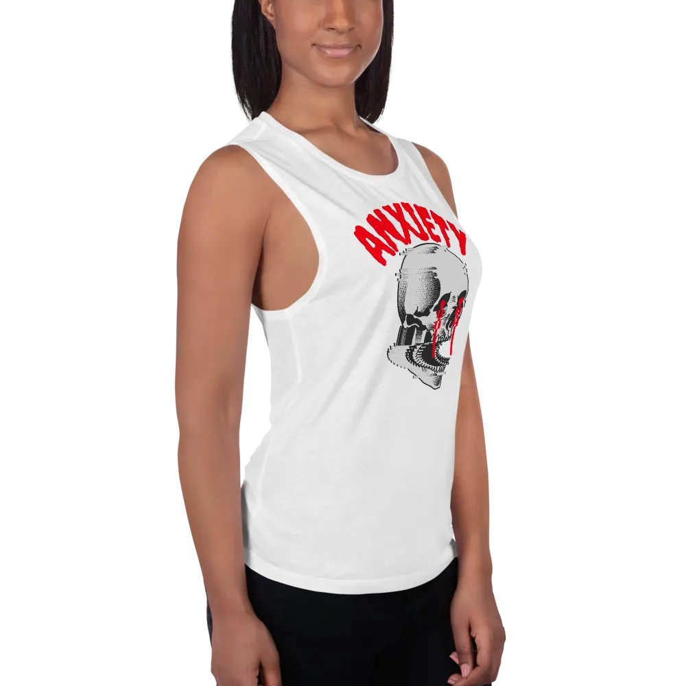 Anxiety flowy tank top product image (3)