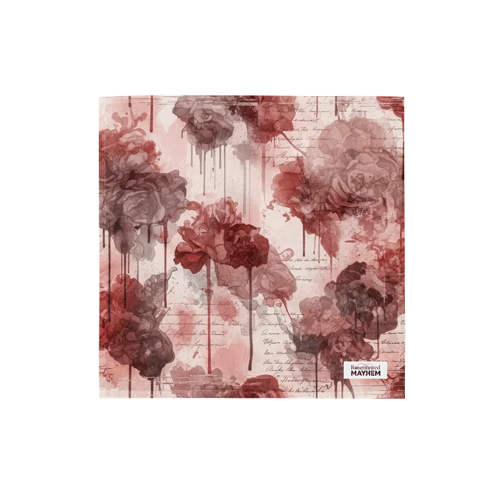 Drip Floral All-Over Bandana product image (1)