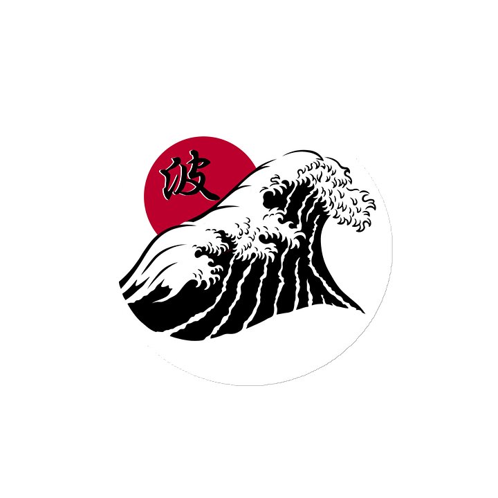 Japan Wave Magnet product image (2)