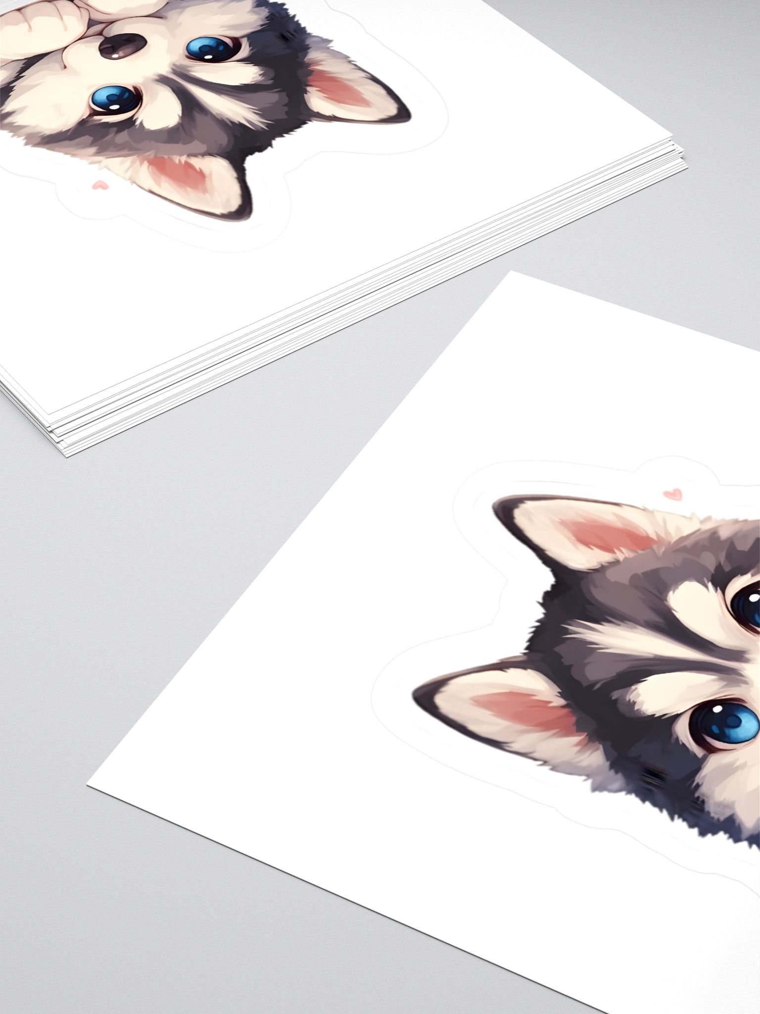 Cute Husky Decal product image (4)