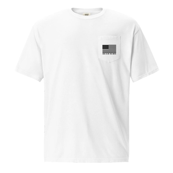 God Is On The Move America T-Shirt (Back and Front Design) product image (2)