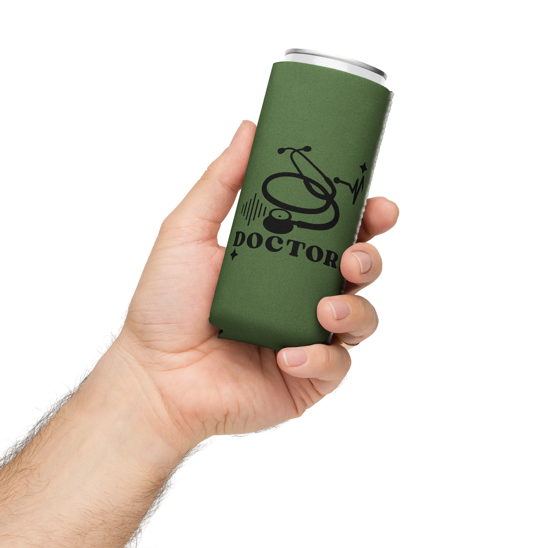 Fern Green Color Can Cooler - Fall Aesthetic product image (3)