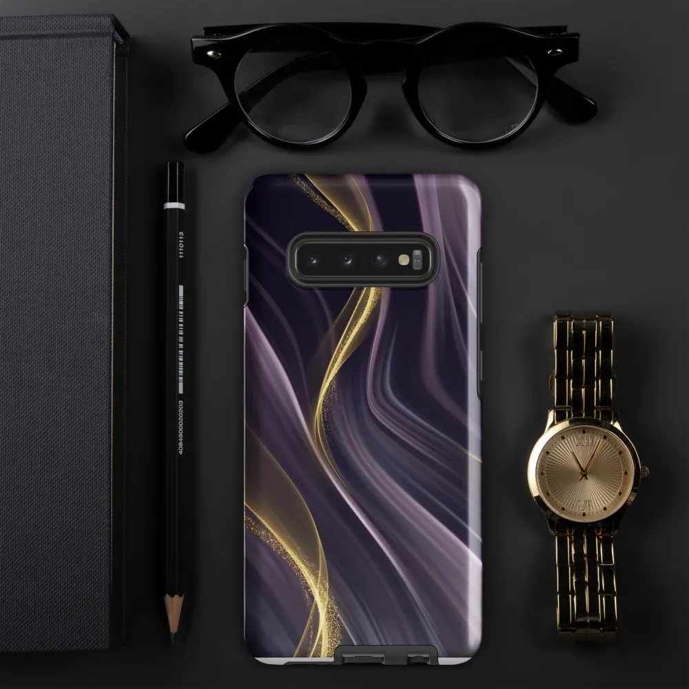 Golden Flow Samsung® Tough Case product image (51)