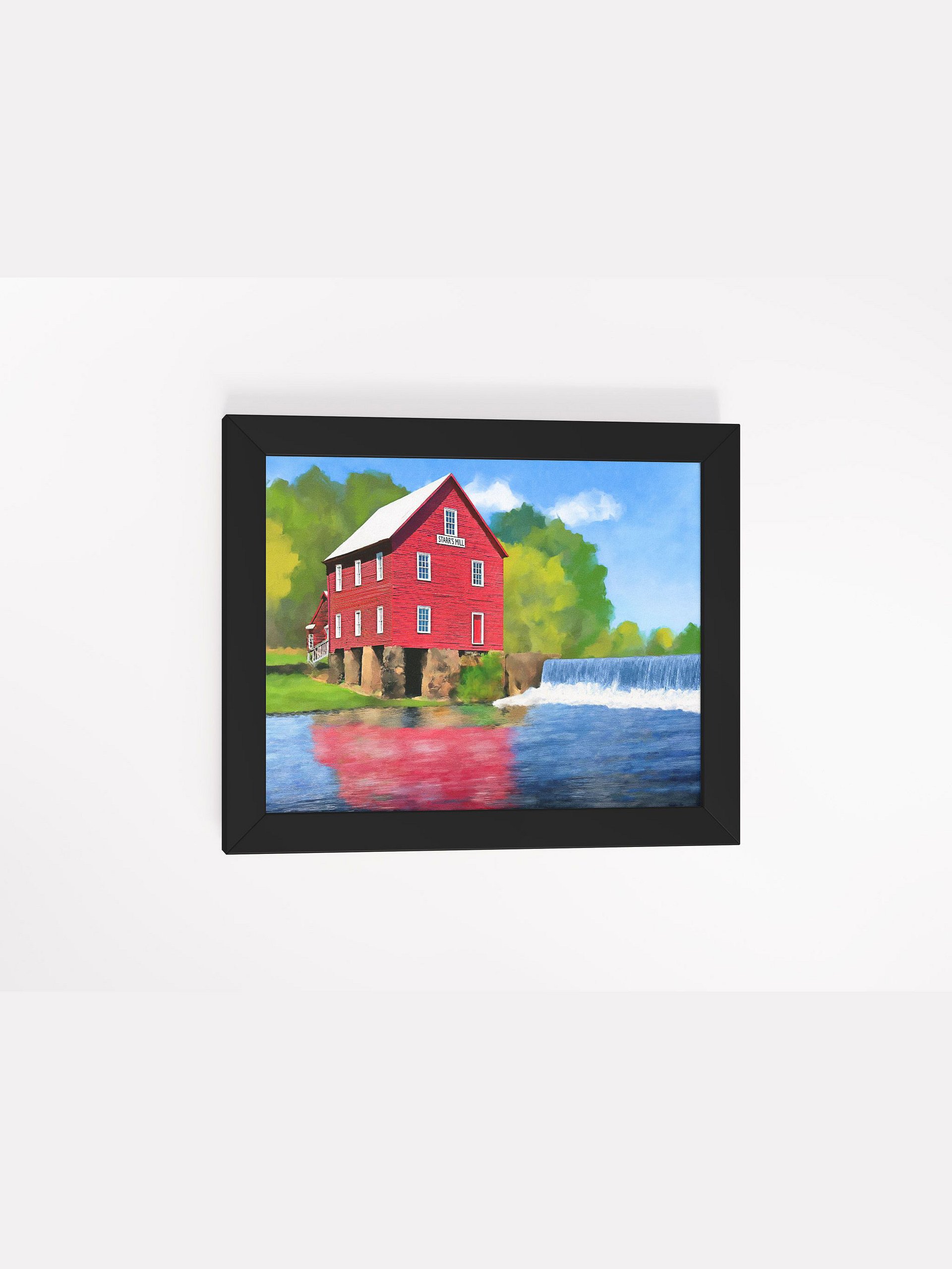 Starr’s Mill – Georgia Studio Framed Print product image (2)