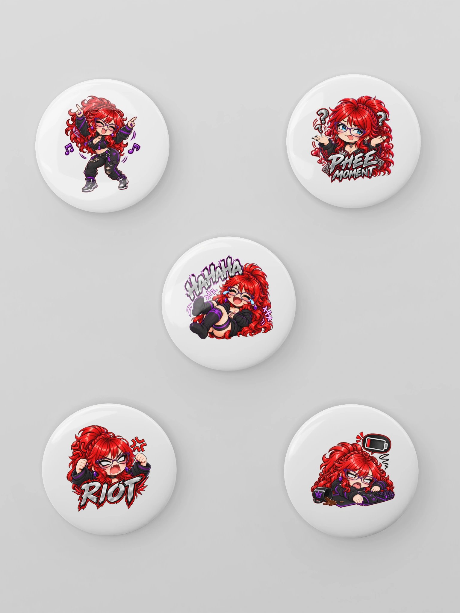 MsPhee Pin Buttons product image (1)