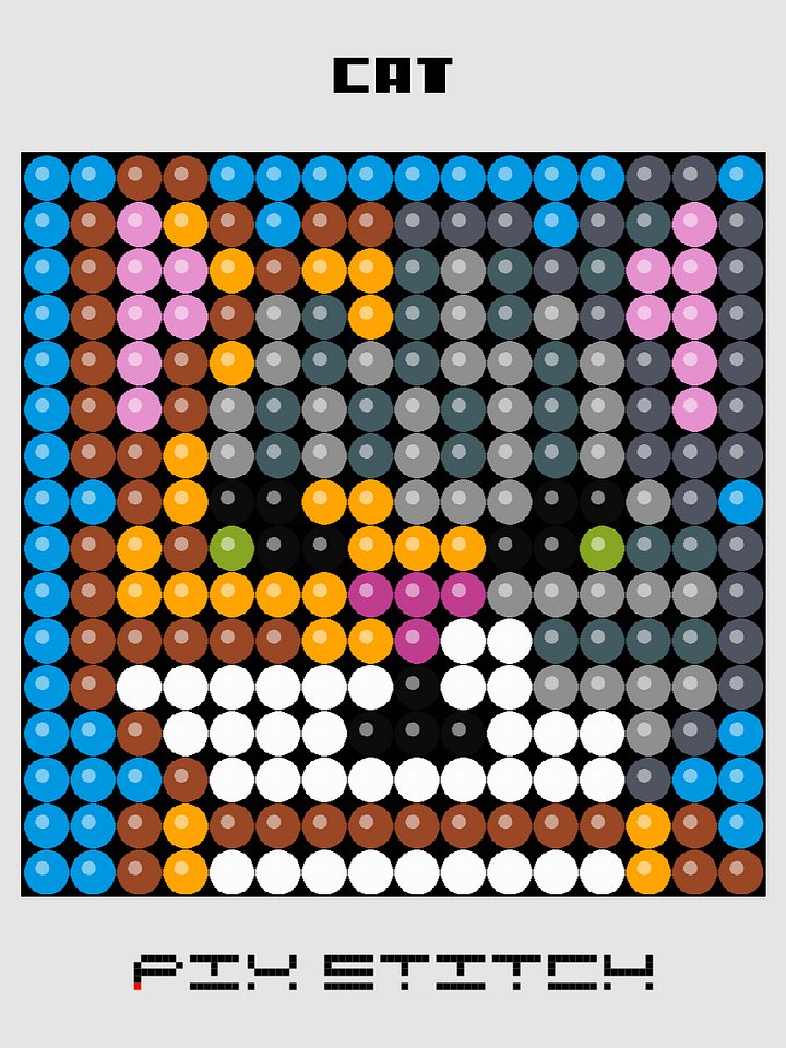 Cat Pixel Art product image (1)