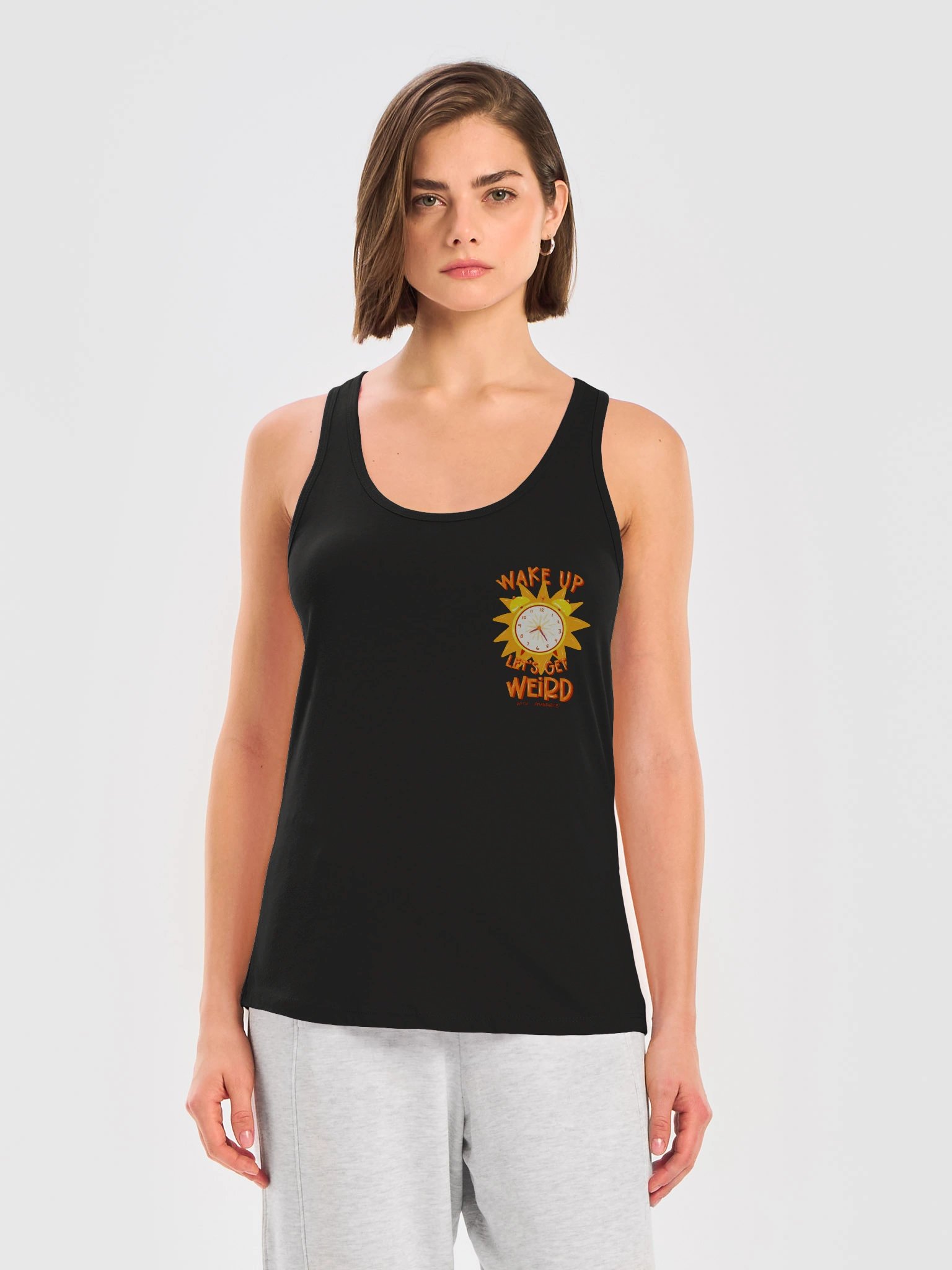 Wake Up Lets Get Weird Tank product image (12)