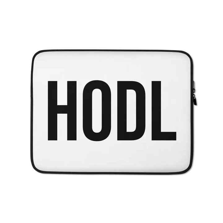 HODL My Laptop Sleeve product image (1)