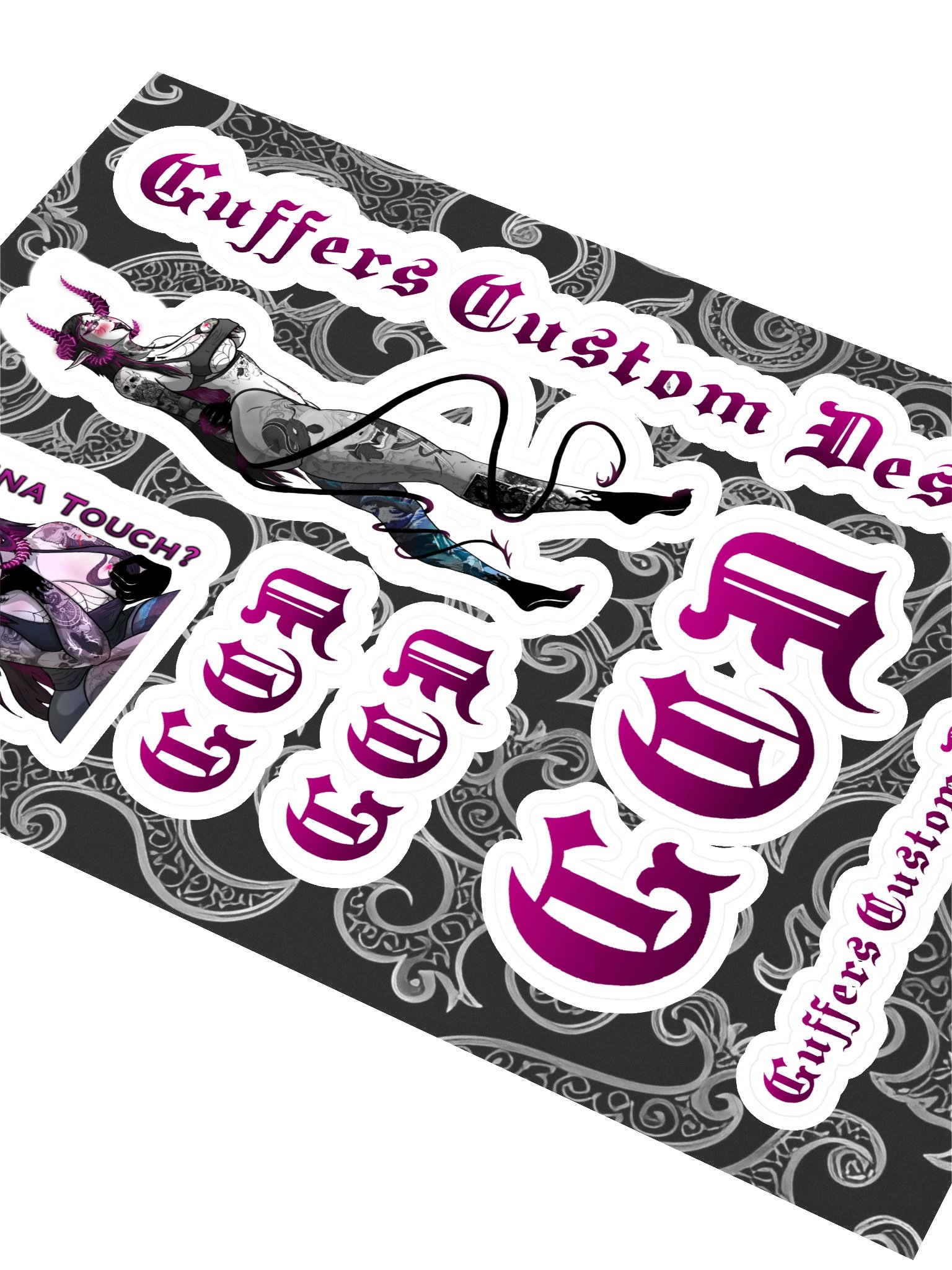"GCD" Sticker sheet product image (2)