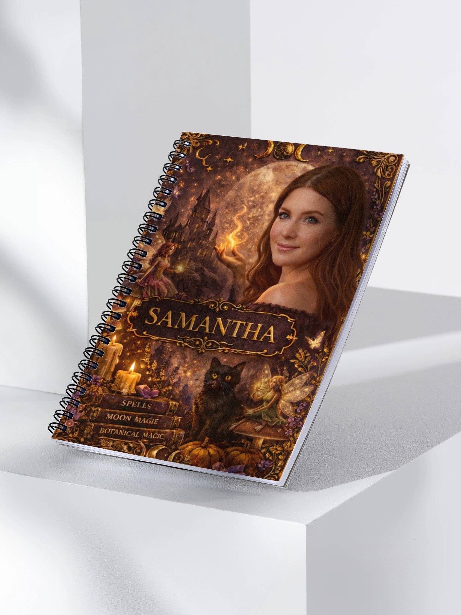 Samantha's Mystical Spiral Notebook product image (3)