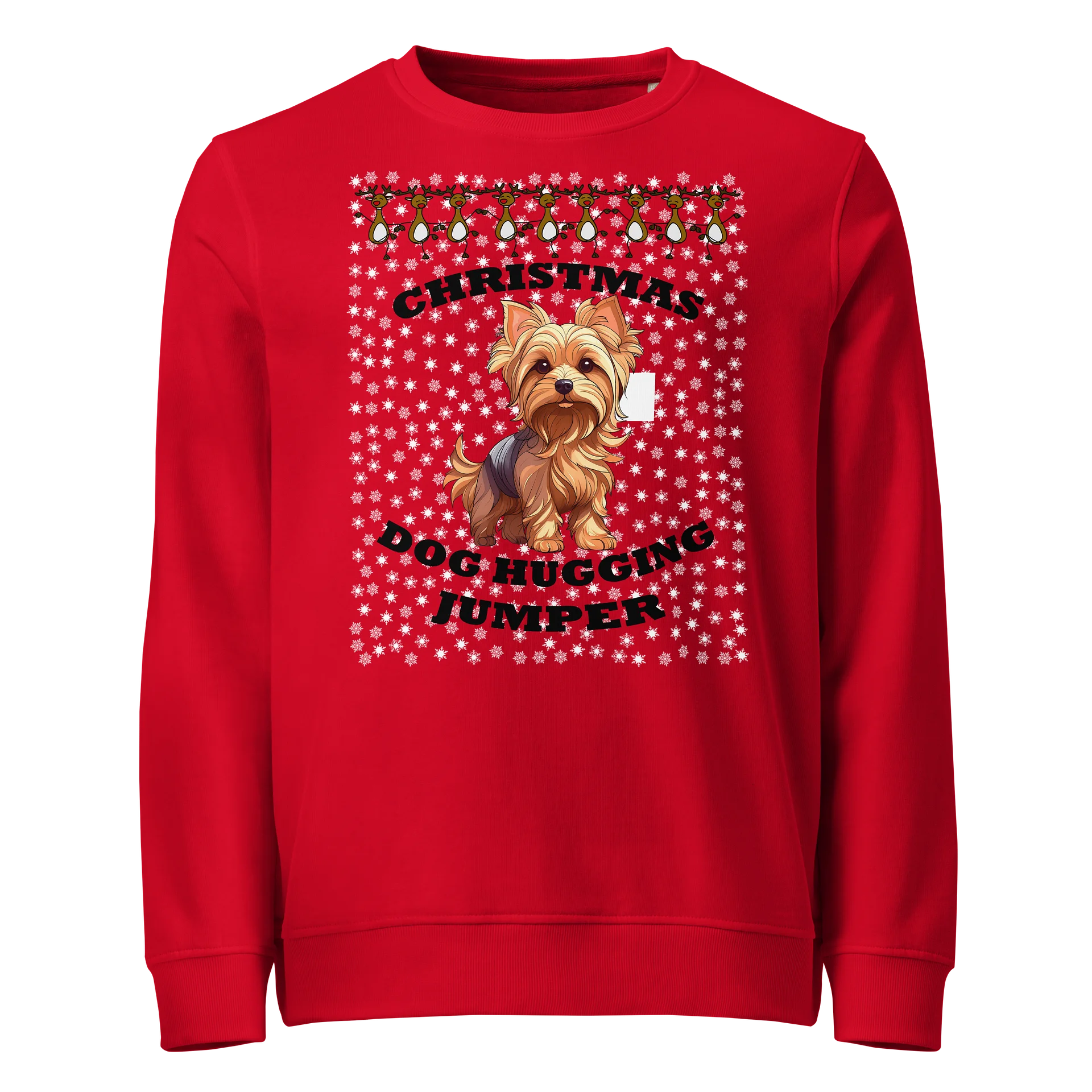 Christmas Dog Hugging, Yorky product image (21)