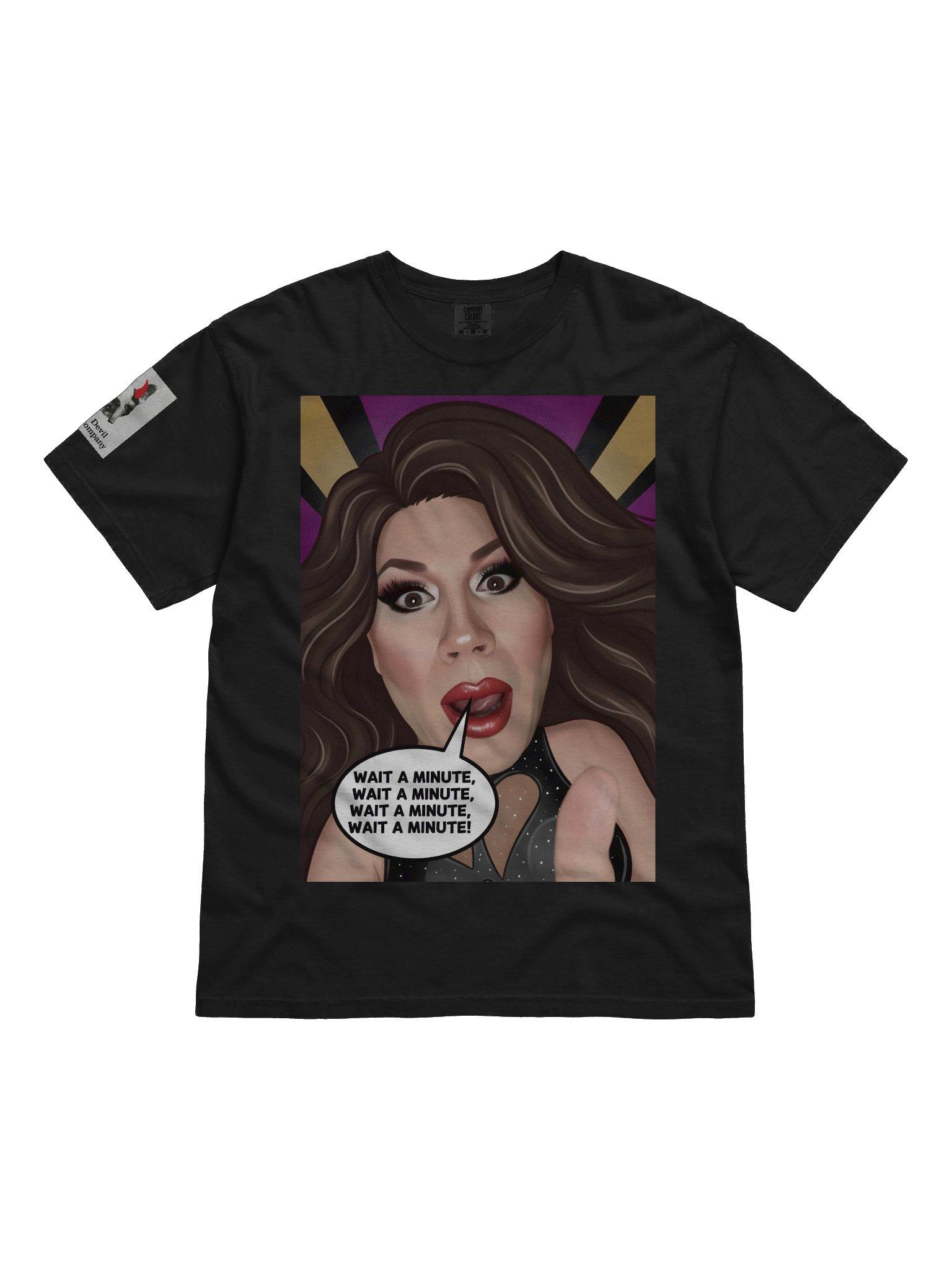 WAIT A MINUTE TEE product image (1)