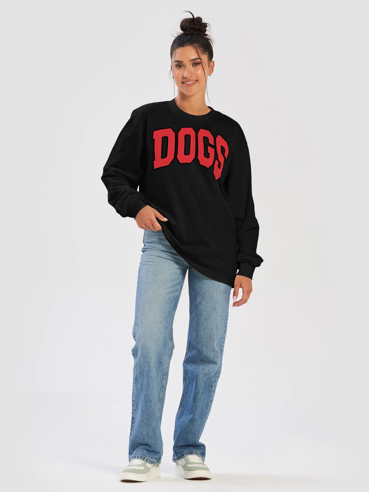 Dogs Collegiate Long Sleeve Tee product image (13)