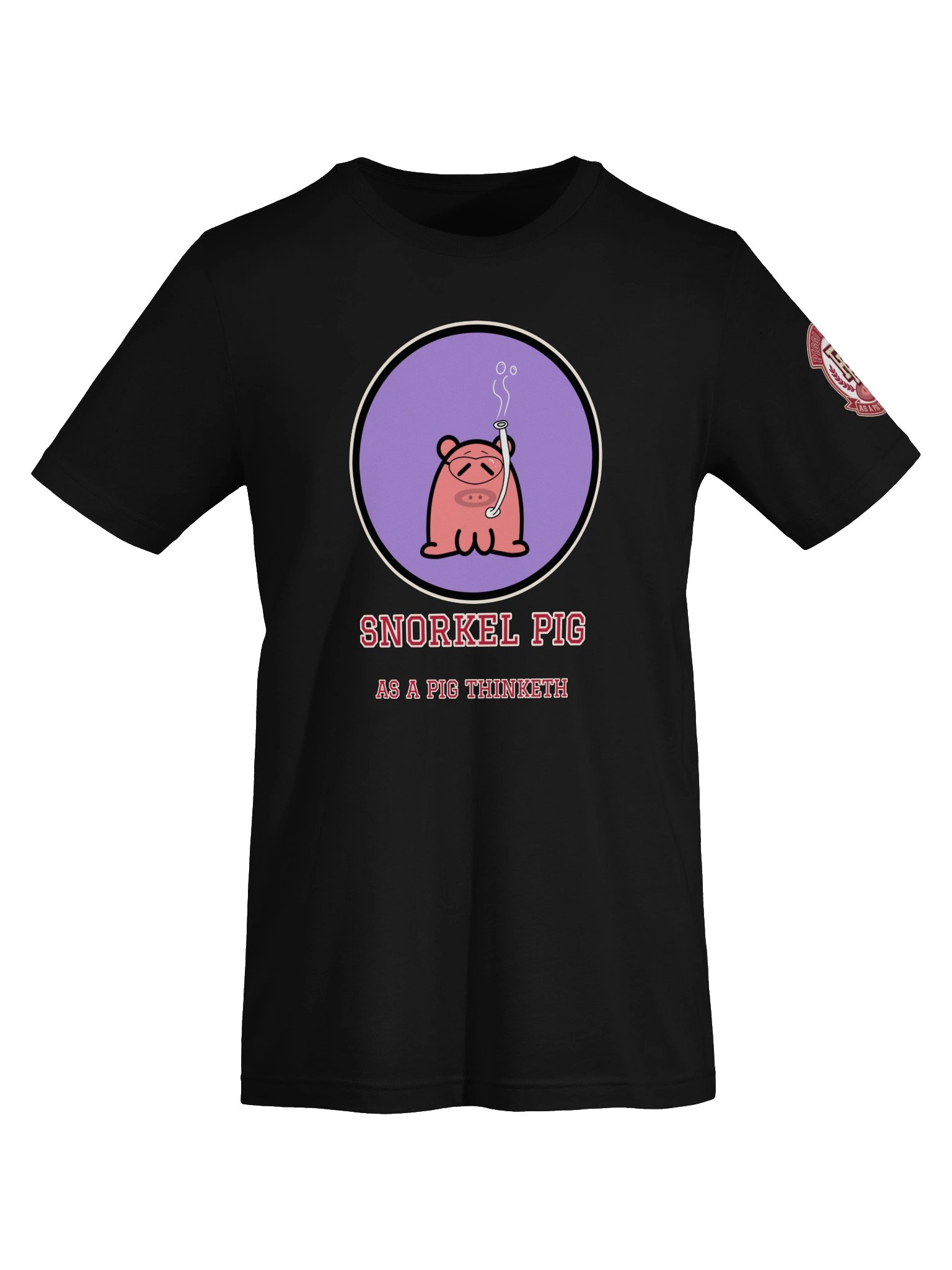 Snorkel Pig Tee | As a Pig Thinketh product image (5)