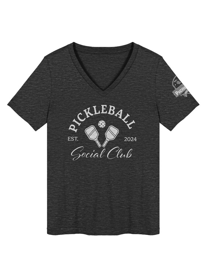PickleBall Social Club V-Neck Tee Womens product image (1)