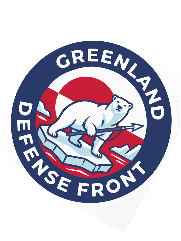 Sticker of the Greenland Defense Front product image (4)