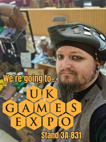 Biggest gaming event of the year, and we'll be there!

We’ll be bringing leatherwork, dice bags, tankards, and all sorts of a...