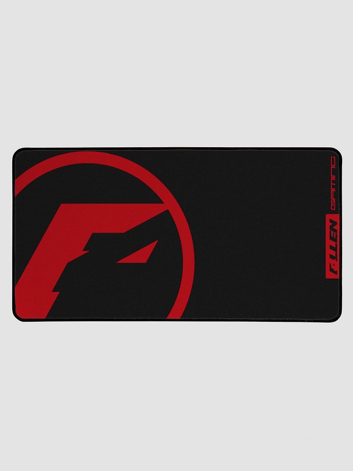 F4LLEN Gaming Logo Desk Mat - Red product image (1)
