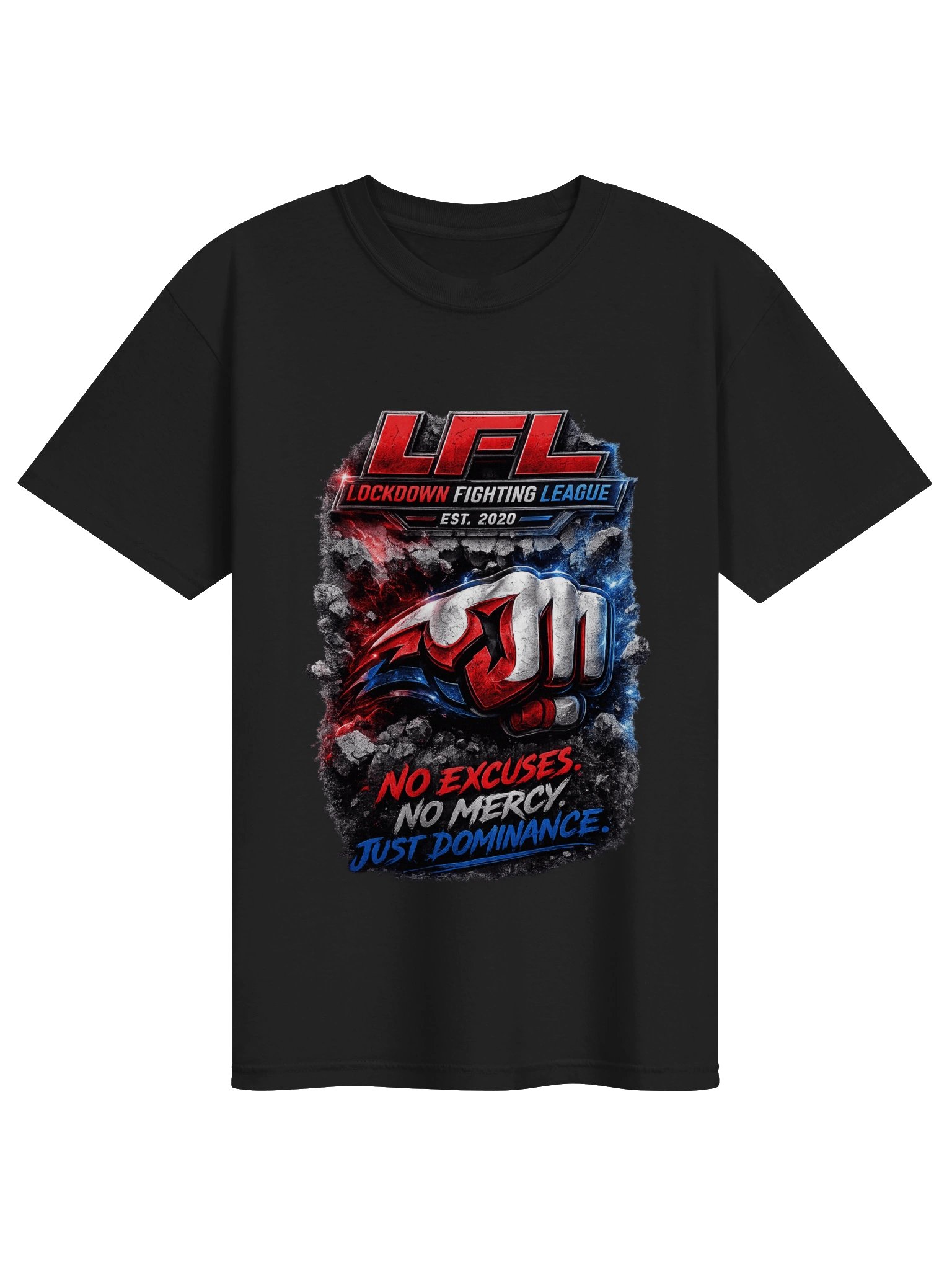 LFL Lockdown Fighting League Fist Tee product image (1)
