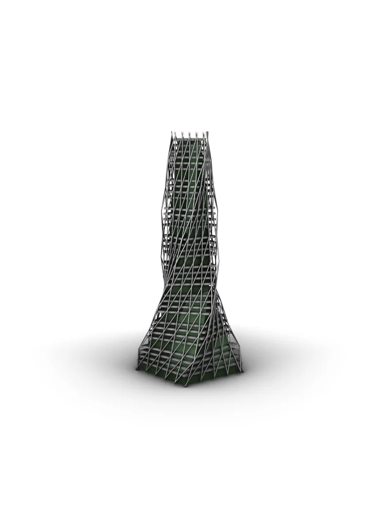 Grasshopper – EX 48 – Repeat data + Extrude curve product image (1)