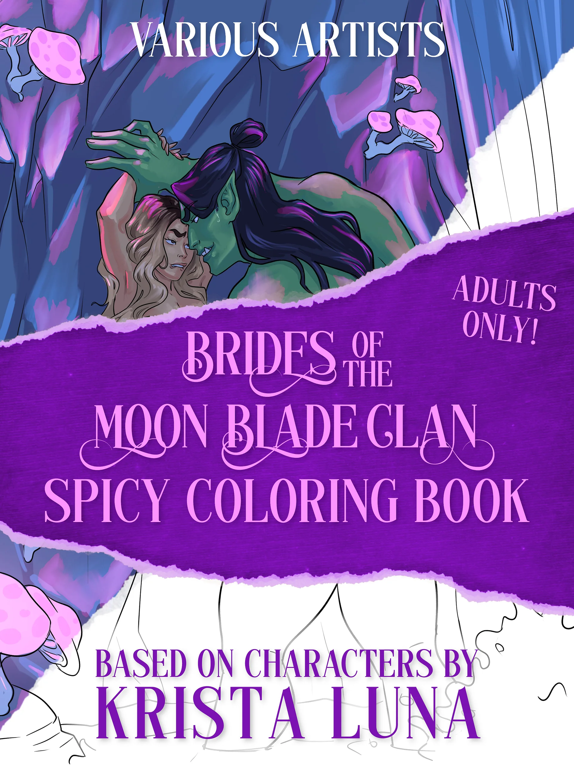 Moon Blade Spicy Coloring Book product image (2)