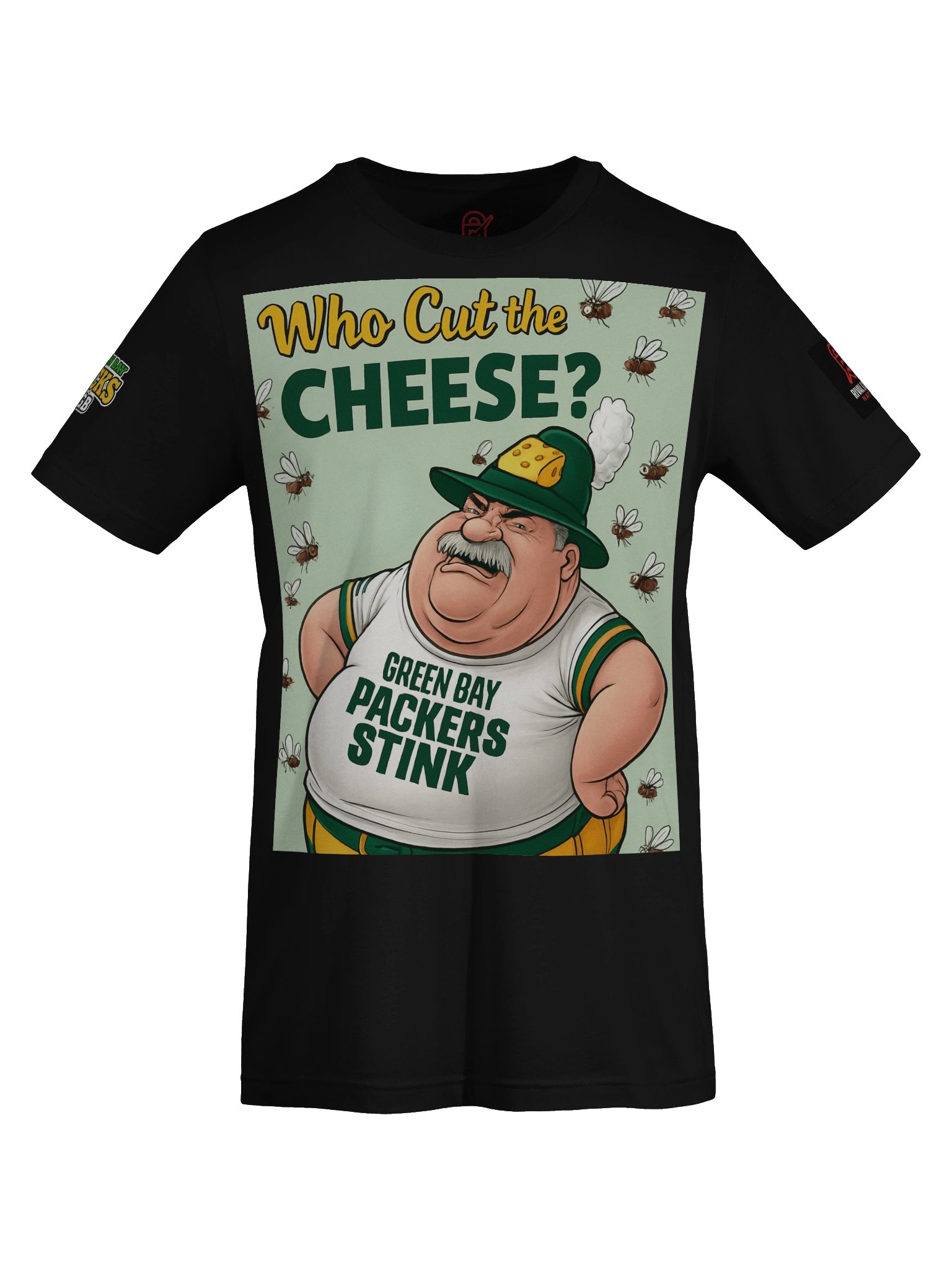 NEW Who Cut the Cheese? T-Shirt | Green Bay | Football | Rivals Locker product image (8)