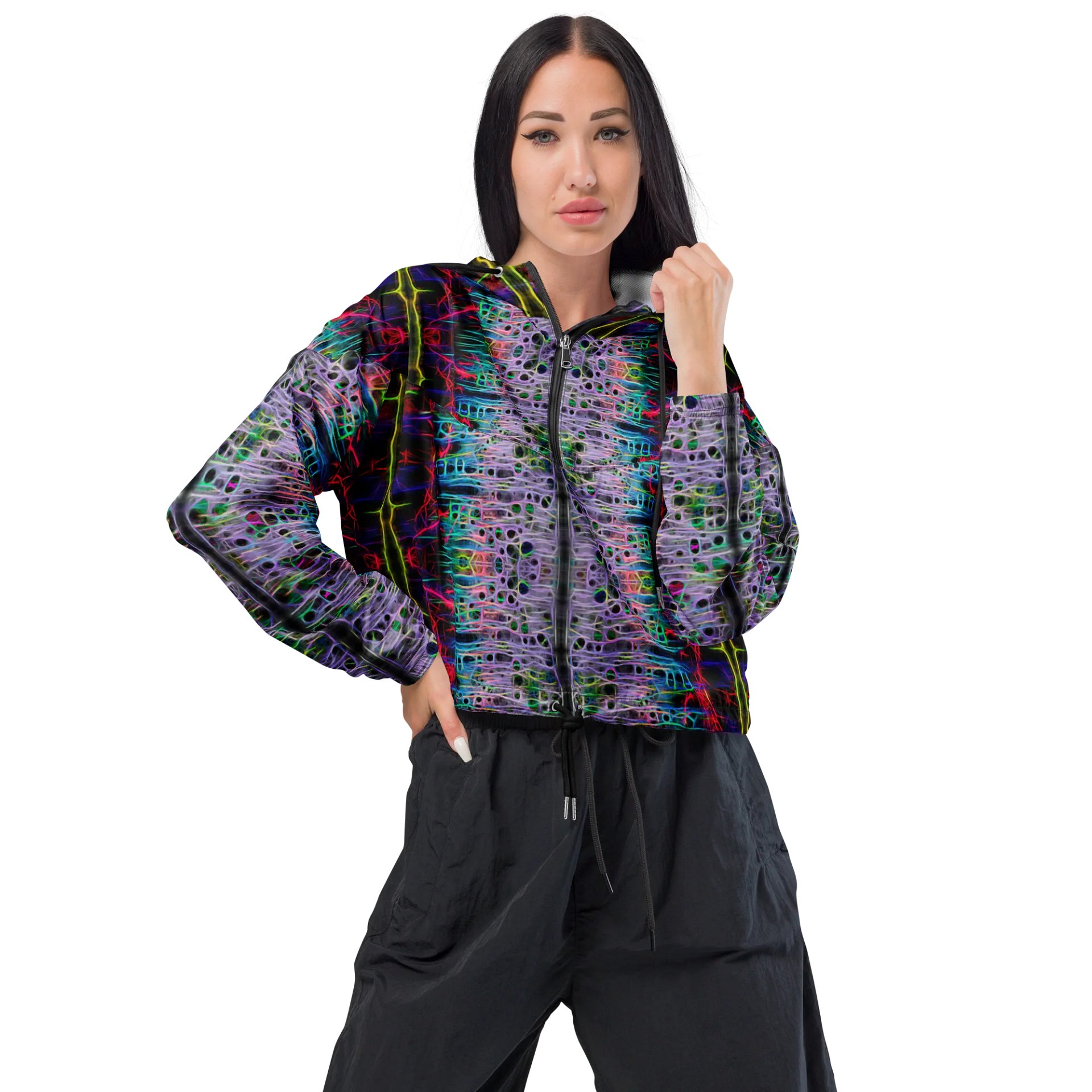 Digital Voltage | Cropped Windbreaker product image (1)