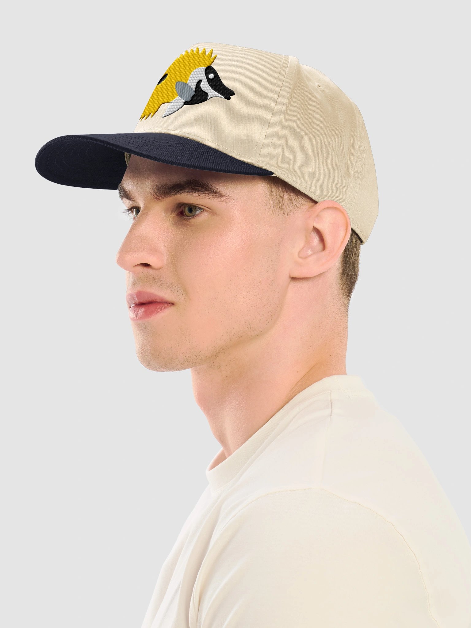 Foxface Rabbitfish Mid-Profile Baseball Cap (Embroidered) for Reef and Marine Aquarium Lovers product image (3)