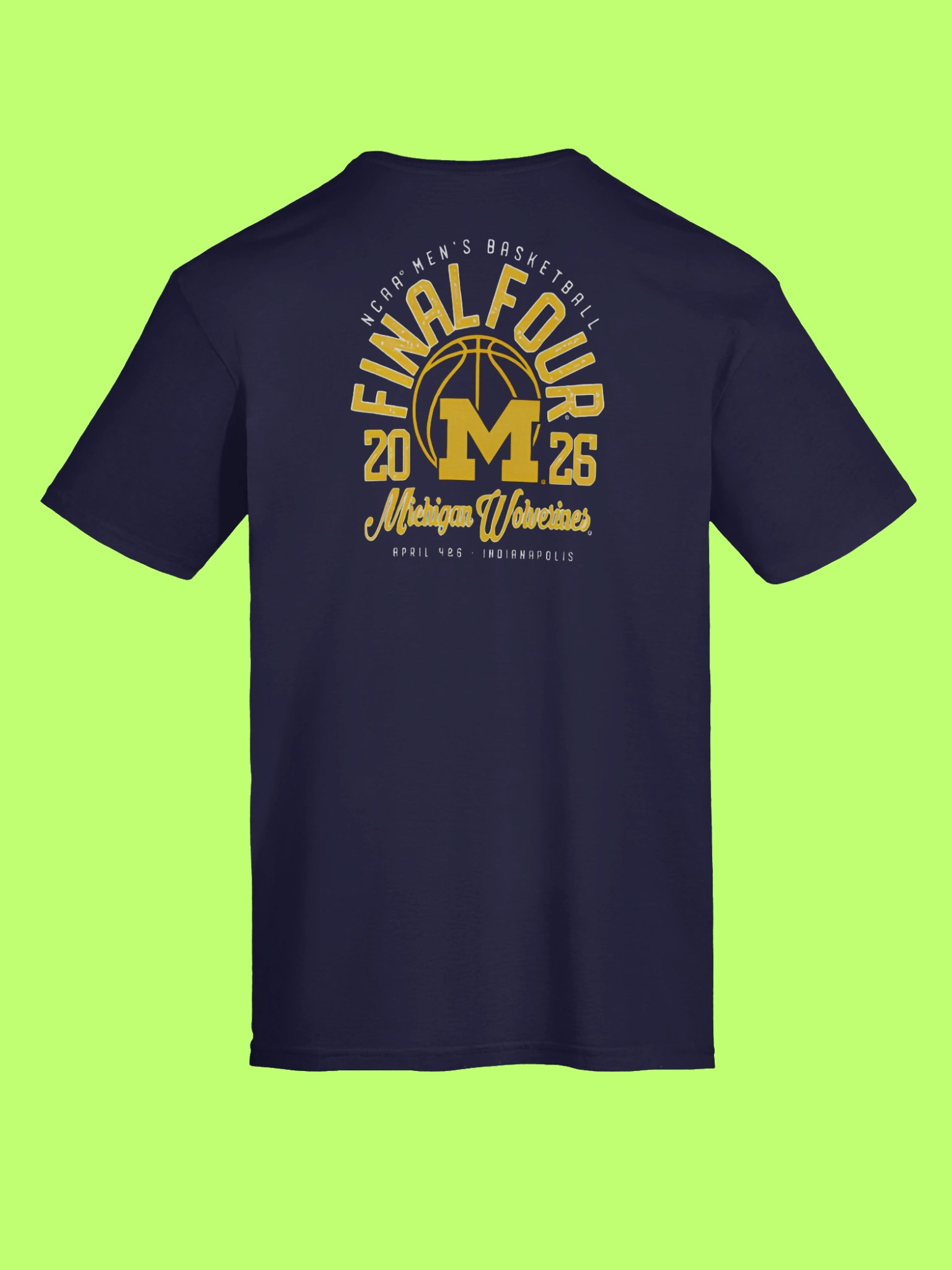 Michigan 2026 March Madness Final Four Men’s Basketball Shirt product image (113)