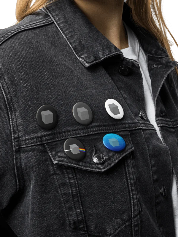 5 x Delete Me Button Pins product image (2)