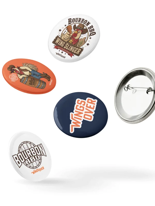 Limited Time - 5pc Button Set - Bourbon BBQ product image (3)