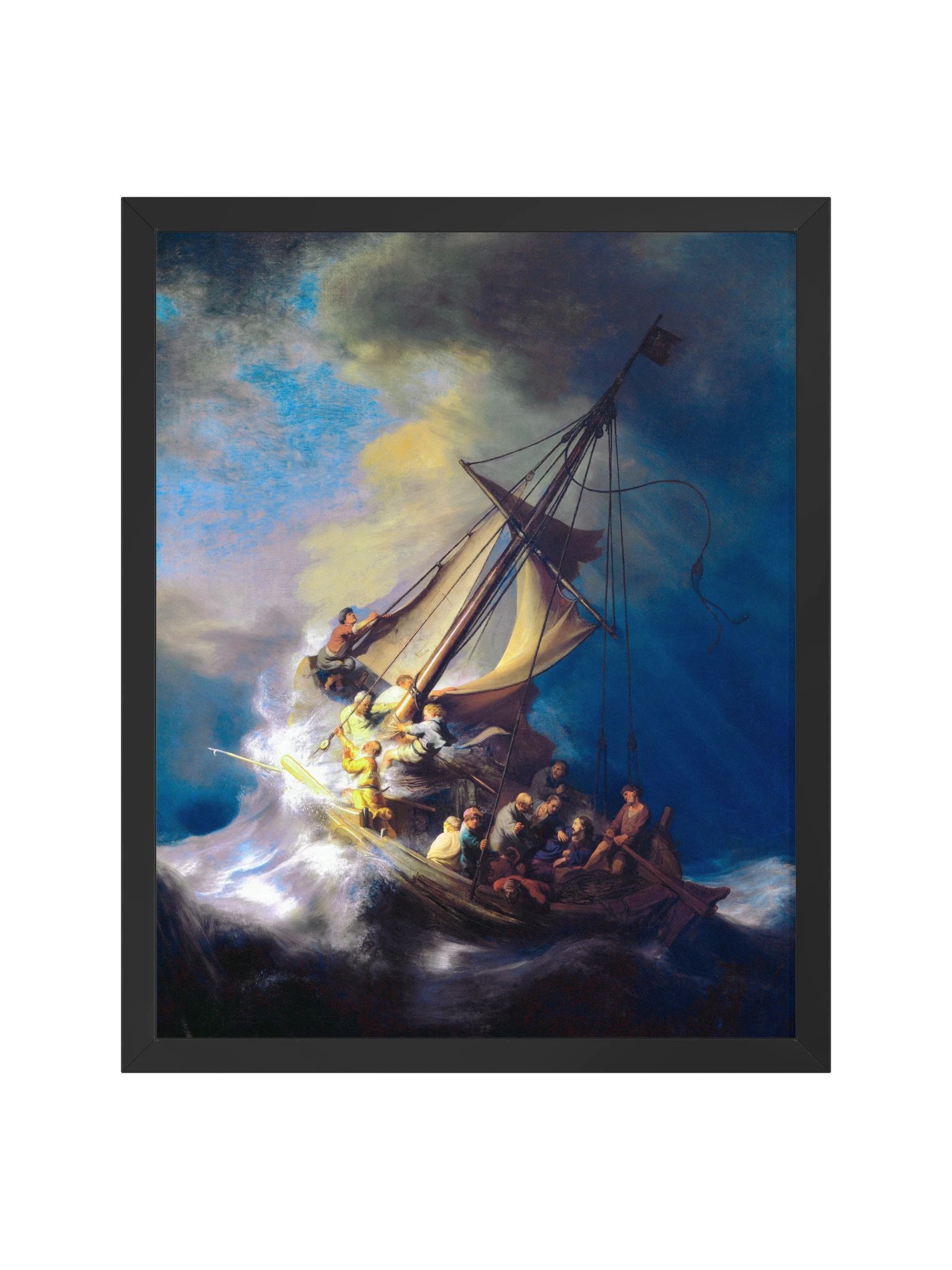 The Storm on the Sea of Galilee — Large Framed Matte Poster product image (5)