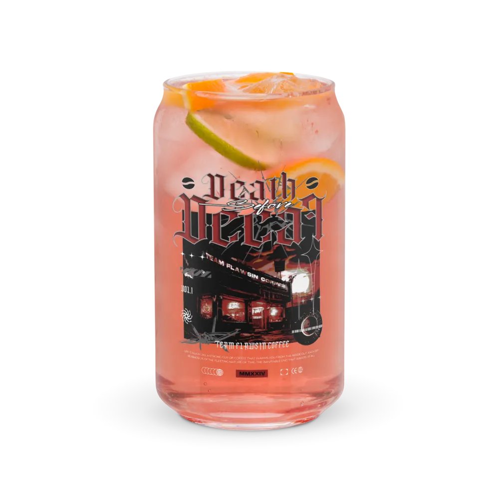 Death Before Decaf Glassware product image (7)