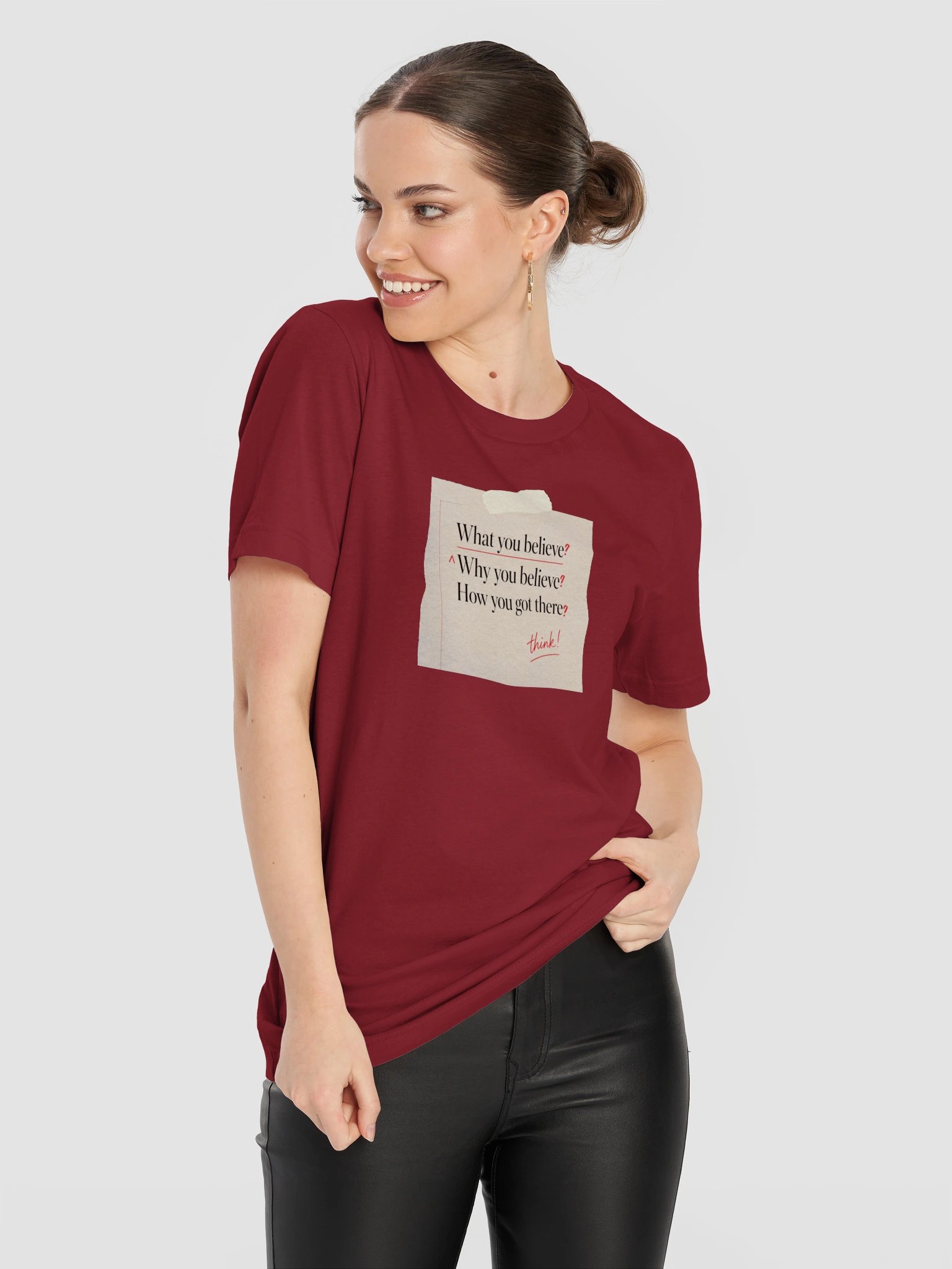 What, Why, and How Tee product image (25)