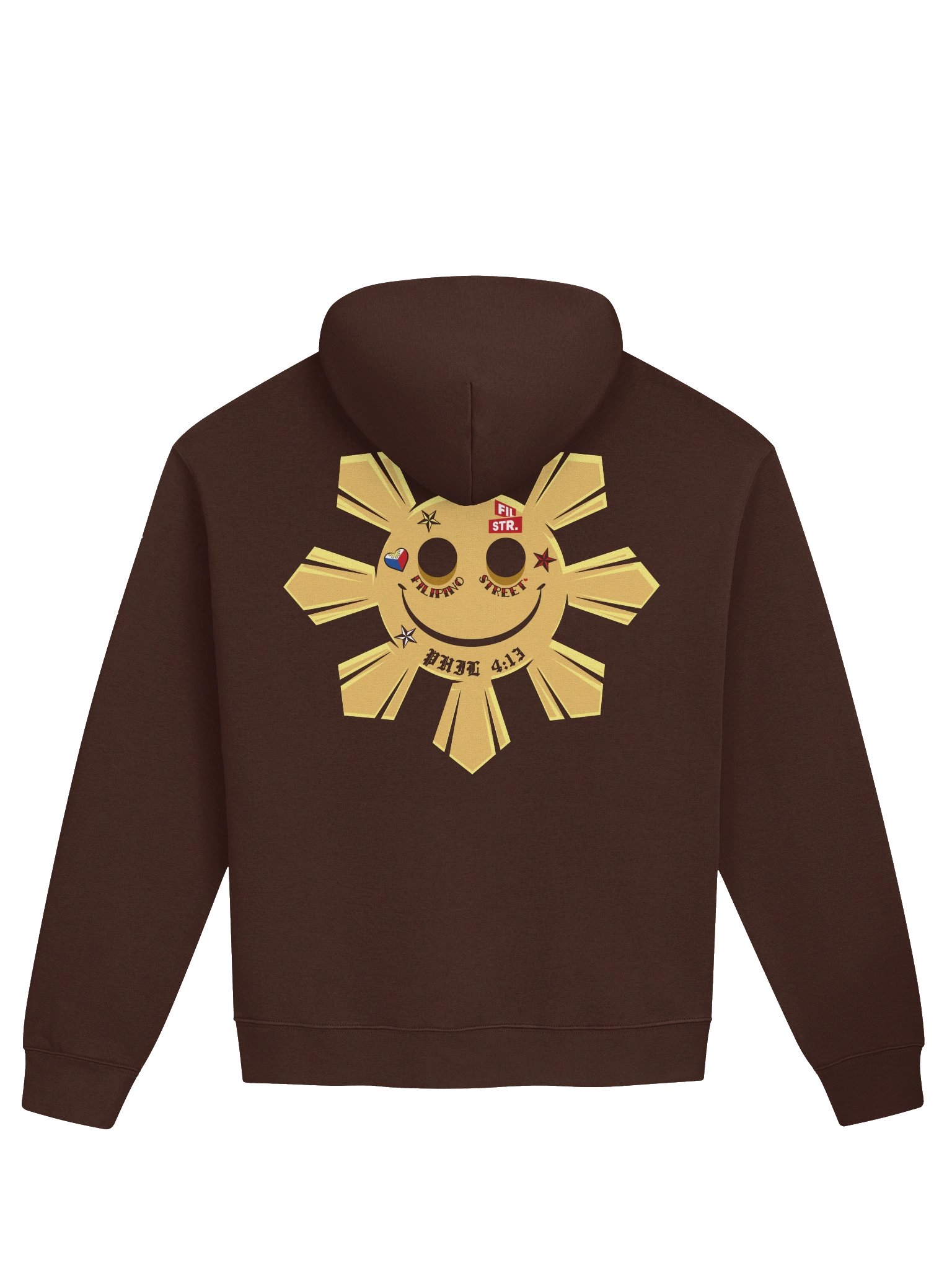 TATTOOED PHILIPPINE SUN HOODIE product image (4)