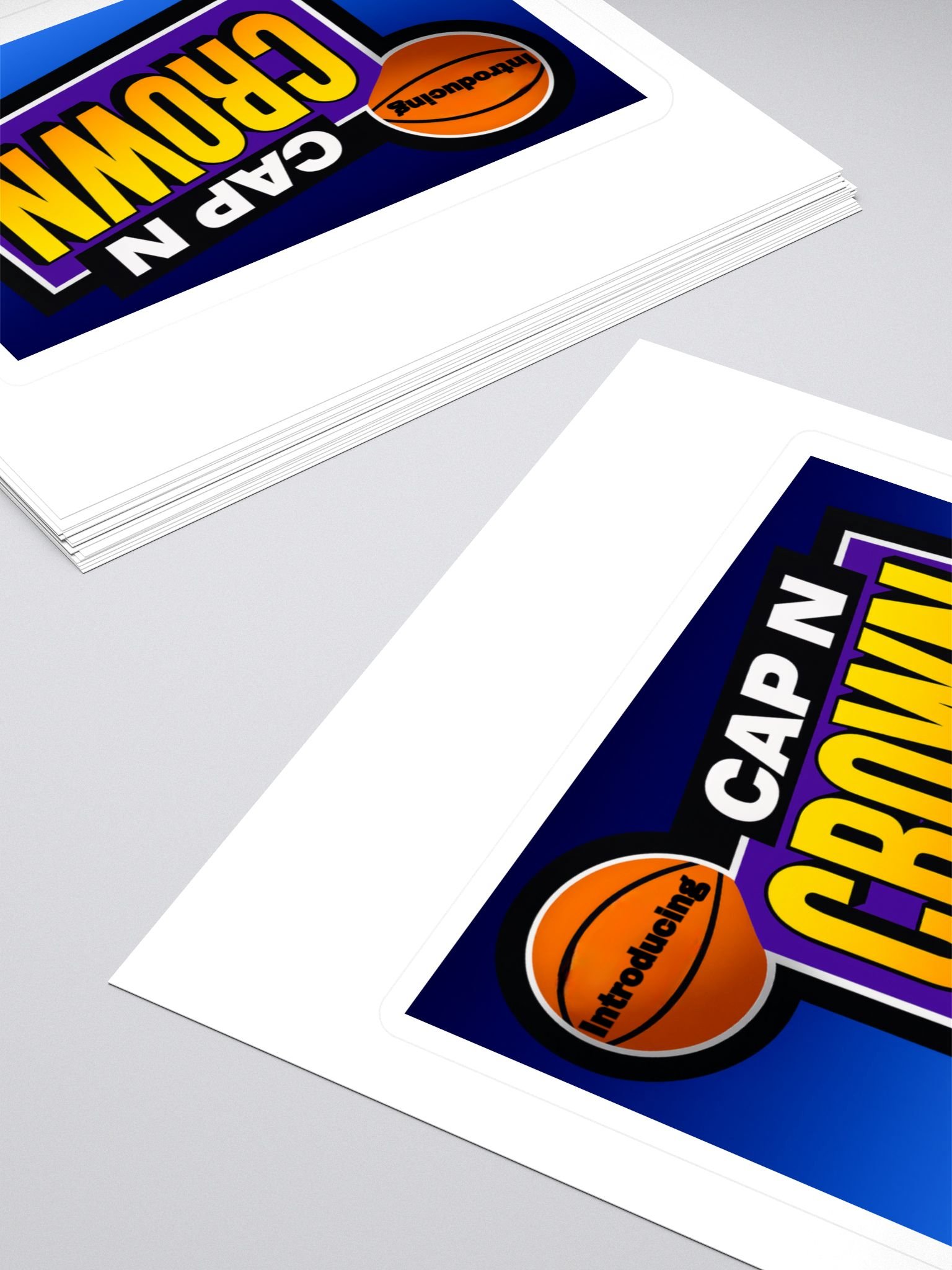 Cap N Crown Logo Sticker (NBA Inside Stuff) product image (4)