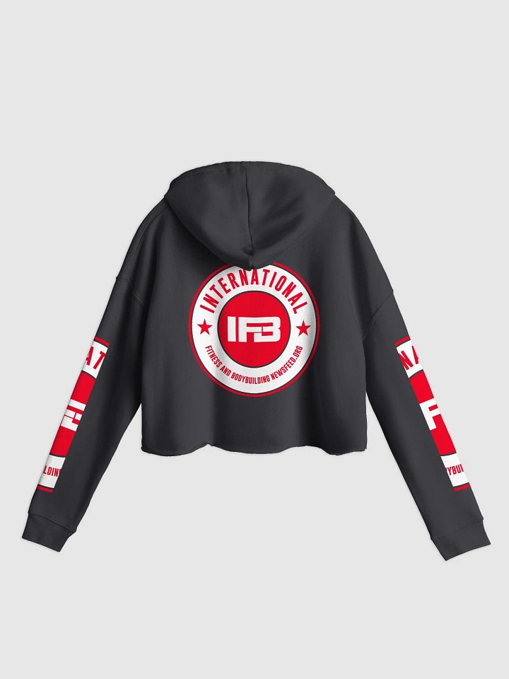 IFBNewsfeed.Org's Independent Trading Co. Women’s Lightweight Cropped Hoodie product image (2)