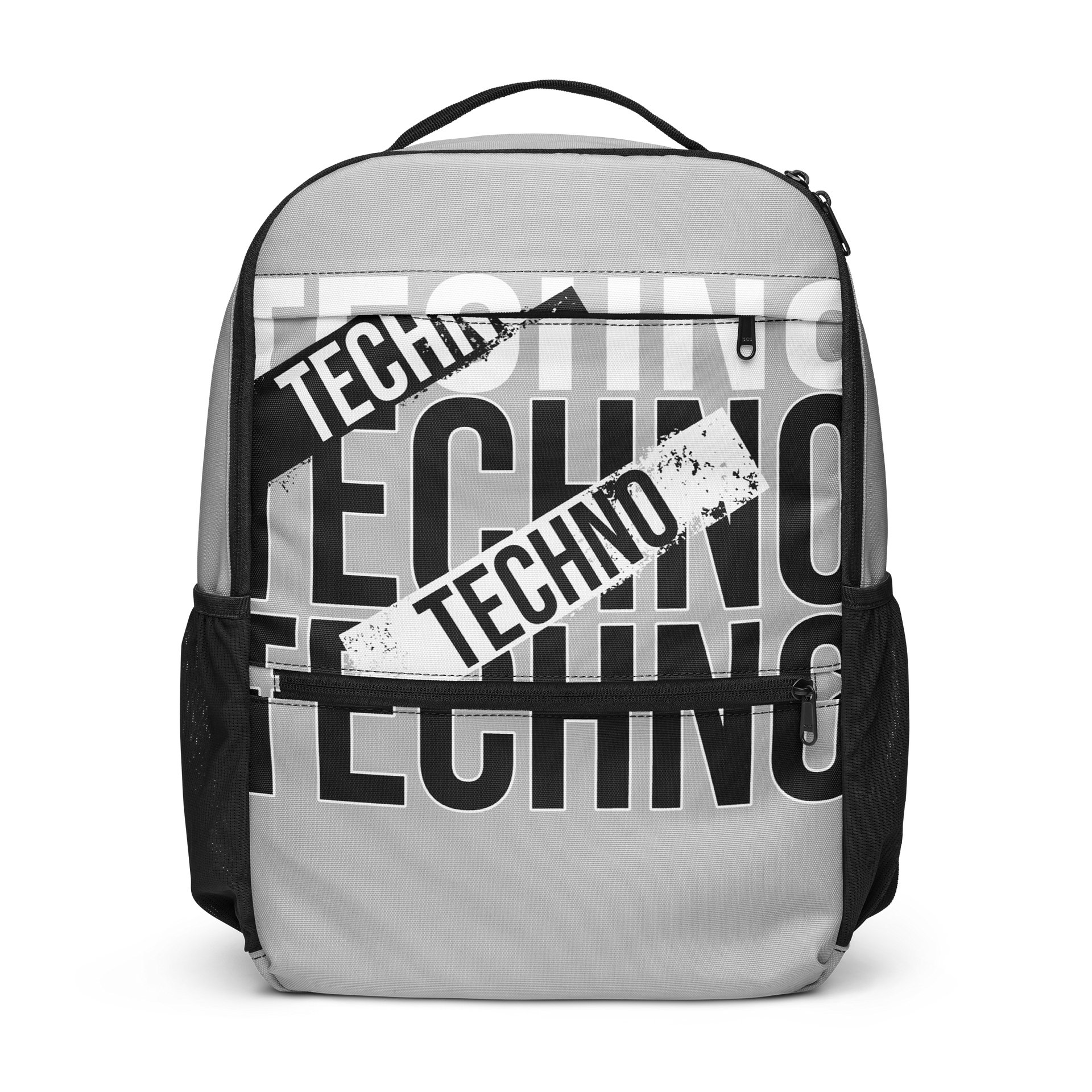TECHNO Distressed All-Over Print Backpack product image (1)
