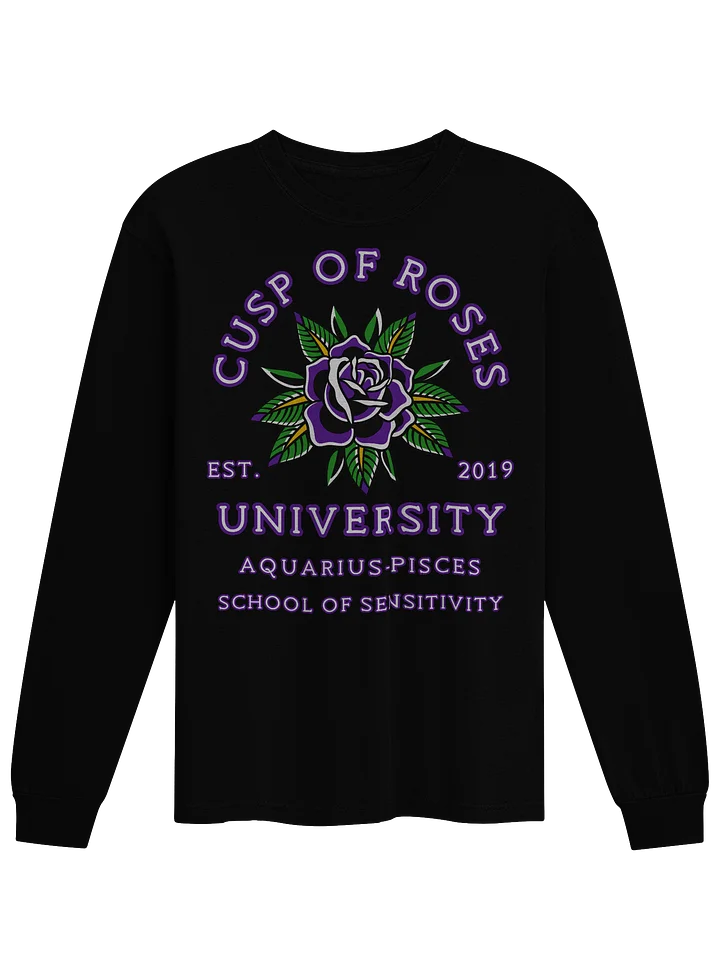 school of sensitivity long tee product image (1)
