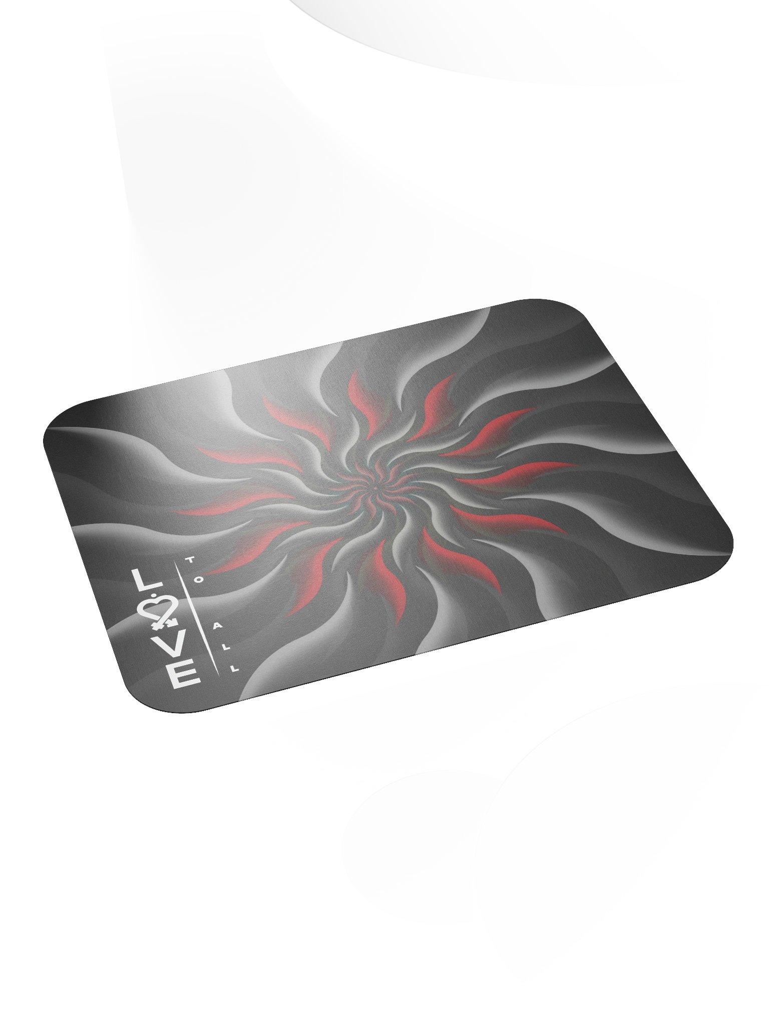 Red Mandala Small Mousepad product image (5)